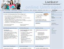 Tablet Screenshot of linequest.de